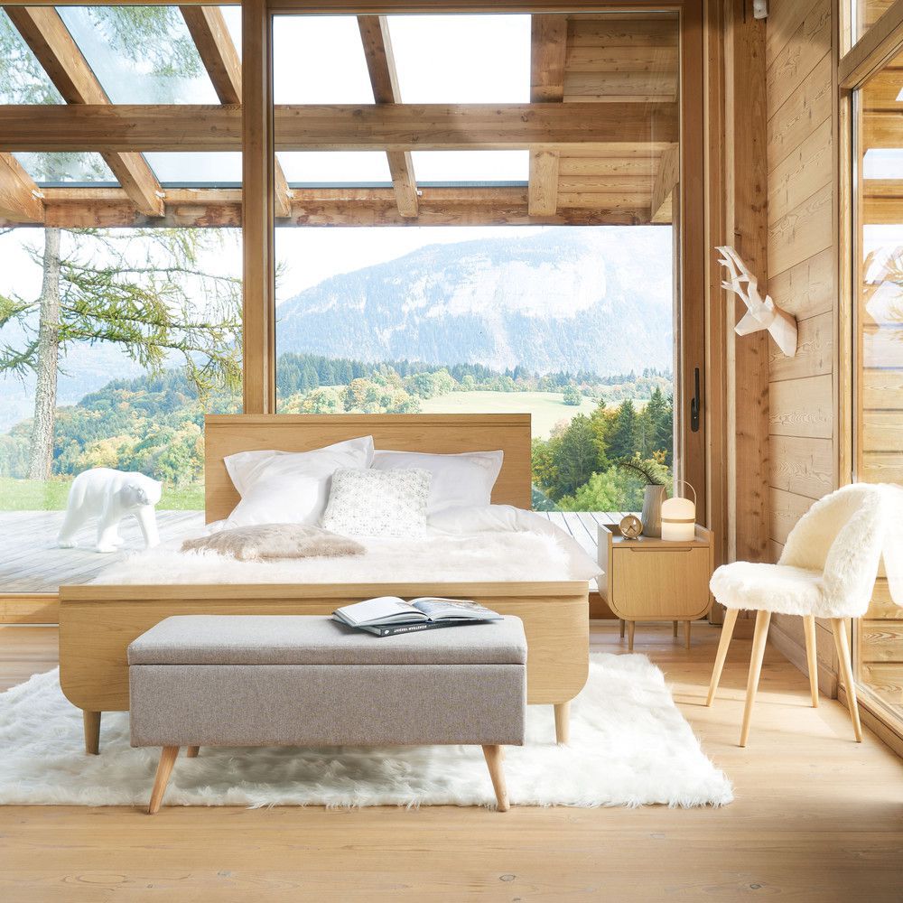 Muebles hechos de bambú