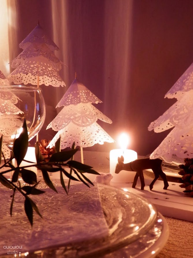 centro de mesa navideño