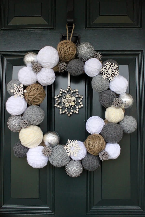 ideas para coronas navideñas