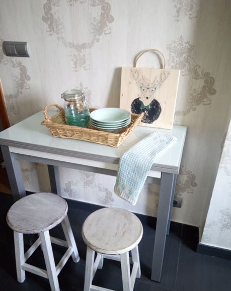 Casa chica, un mar de decoraciones