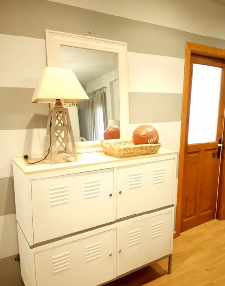Casa chica, un mar de decoraciones