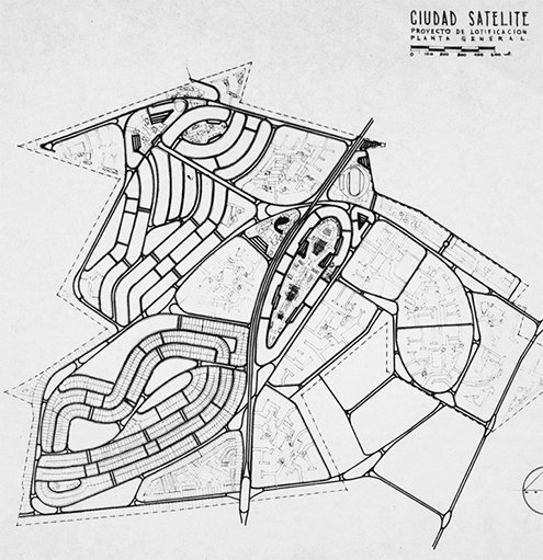 Ciudad Satelite Mexico; Mario Pani y Jose Luis Cuevas Ciudad Satelite Mexico; Mario Pani y Jose Luis Cuevas