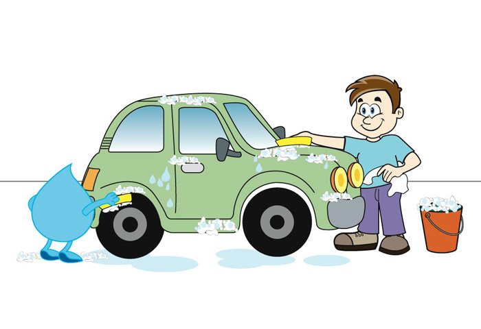 cuida el agua carro cuidado del agua carro