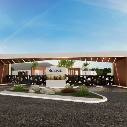 entrada Amate residencial