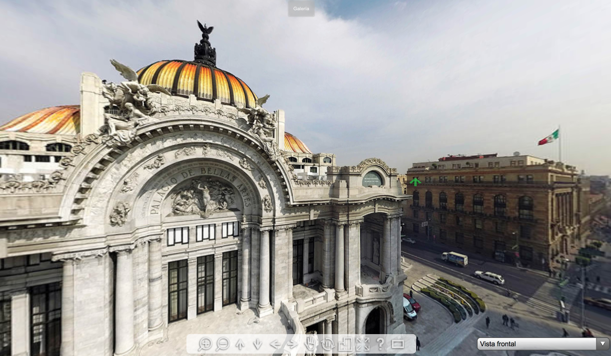 Recorridos virtuales Palacio de Bellas Artes