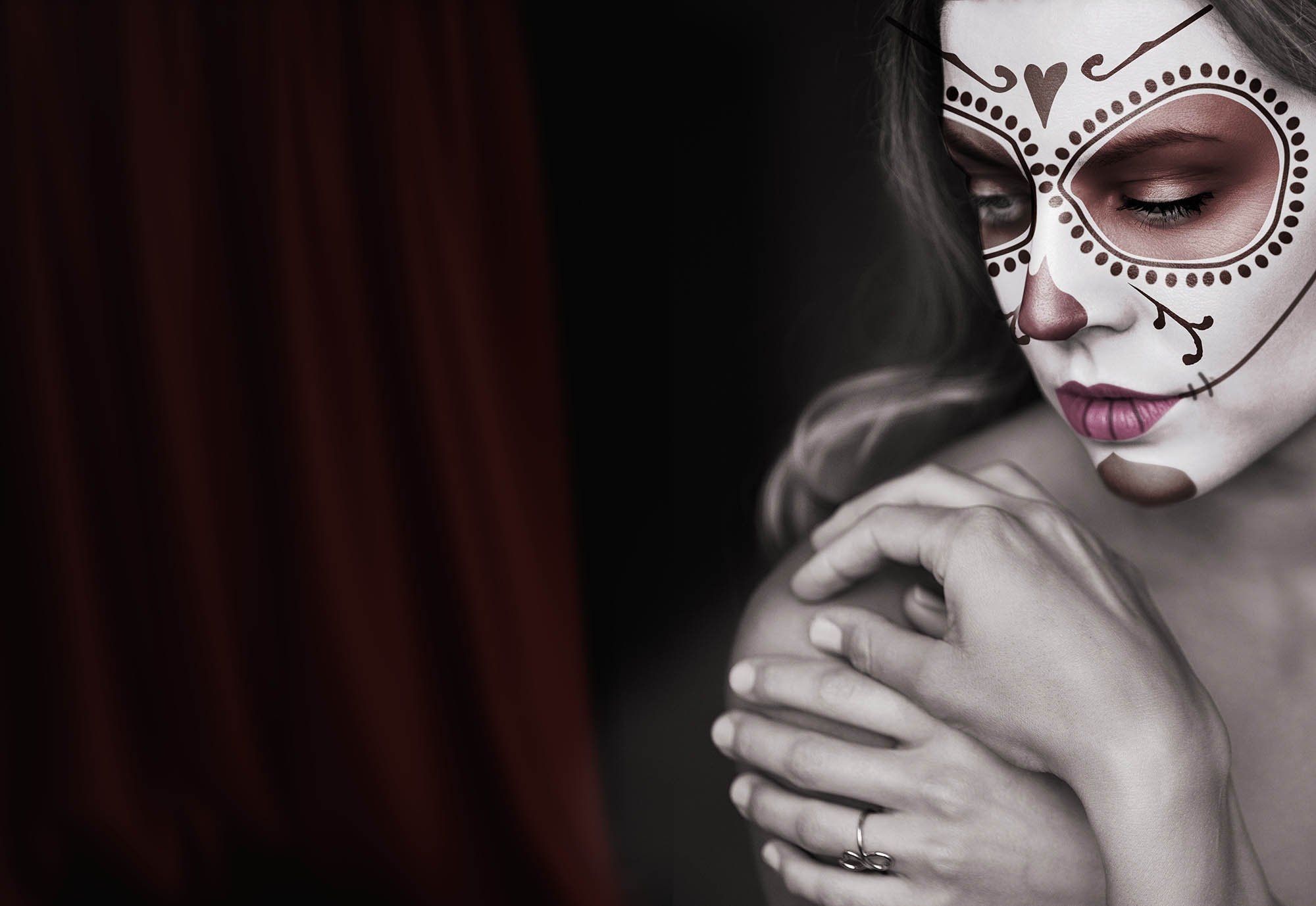 maquillaje de catrina