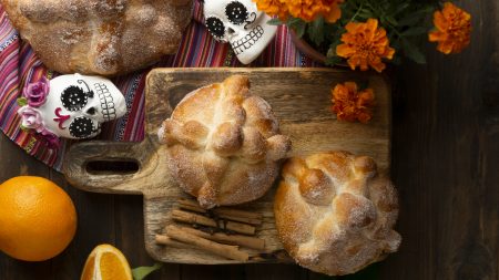 altar de muertos en casa