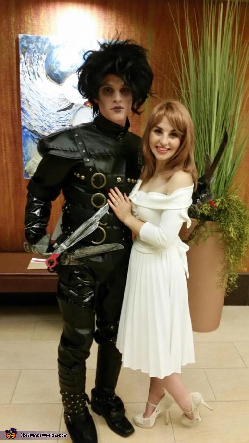 Edward Scissorhands y Kim Boggs