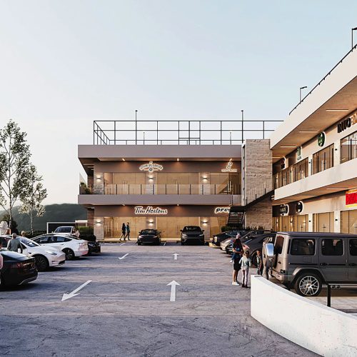 Galería Centro Mirador estacionamiento